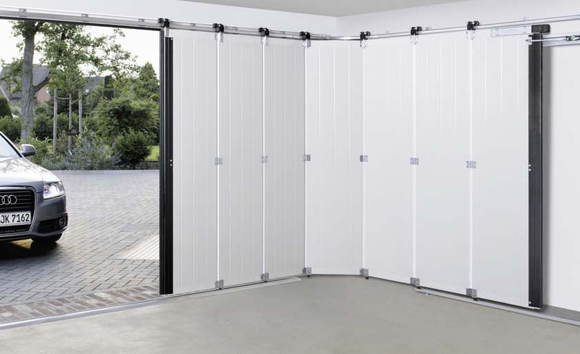 Puerta seccional lateral